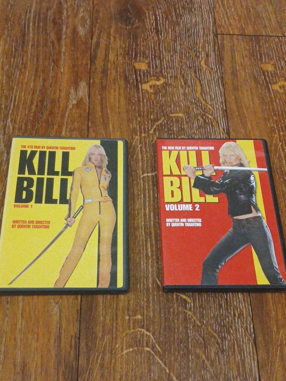 Kill Bill DVDs
